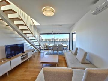 Penthouse com Jacuzzi privado e barbecue, VISTA MAR Condomínio com JARDIM e PISCINA Aquecida