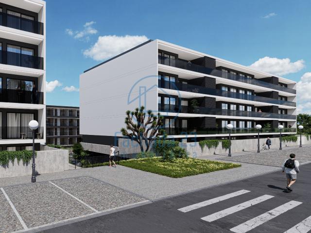 T2 virado a Nascente com varanda de 23.85m2 e garagem fechada 16.45m2 Fânzeres