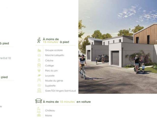 T2 avec Balcon à Vendre sur le Quartier Lafayette Eblé à ANGERS