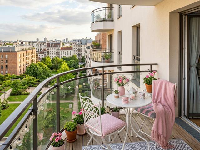 T2 avec BALCON et PARKING, PROCHE RER