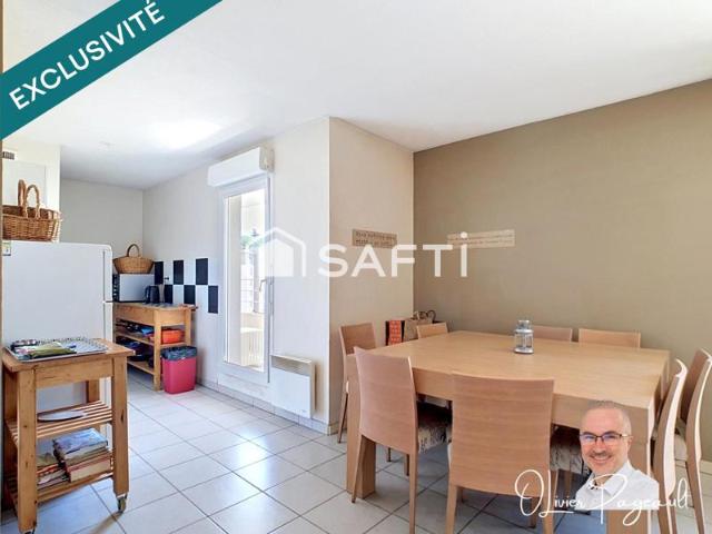 T2 avec terrasse plein sud et parking inclus