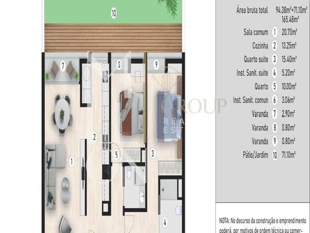 T2 Caniço Prime com Jardim