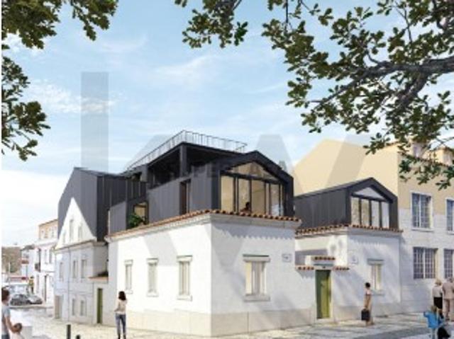 T2 com terraço no Jardim Emídia O novo refúgio urbano de Carcavelos