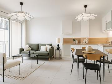 T2 contemporain avec terrasse