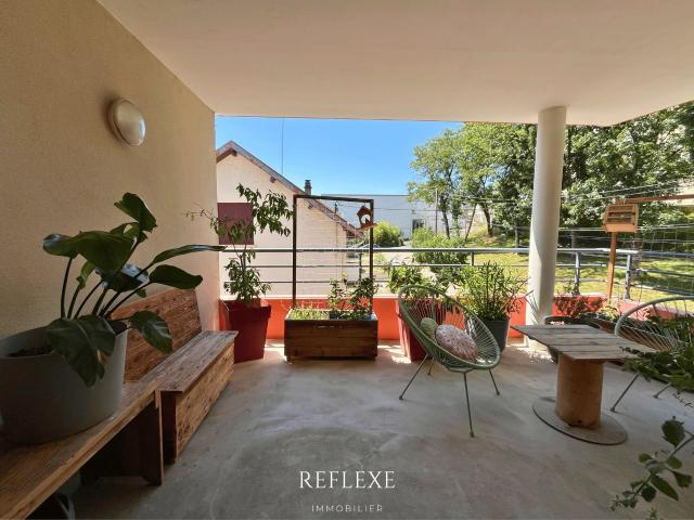 T2 coup de cœur avec terrasse de 19 m2 — Besançon Saint Ferjeux