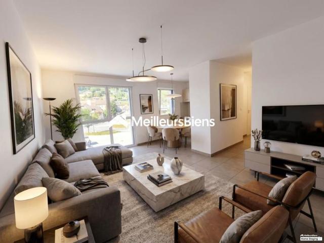 T2 de 50,83 m² 1 chambre avec parking et garage à Baume les Dames