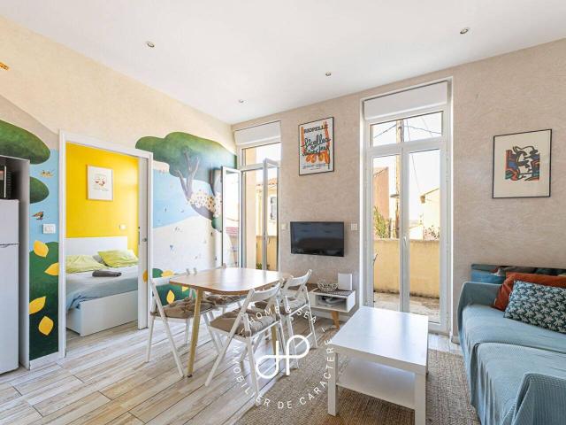T2 de 24m2 + terrasse de 7m2 Endoume