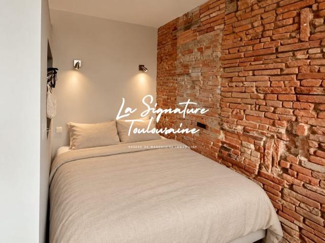 T2 de caractère en bord de Garonne 32m² Toulouse