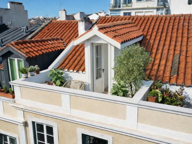 T2 Duplex com Terraço e Vista Rio | Príncipe Real