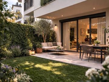 T2 en rez de jardin avec BALCON, PROCHE COMMODITES ET TRANSPORTS