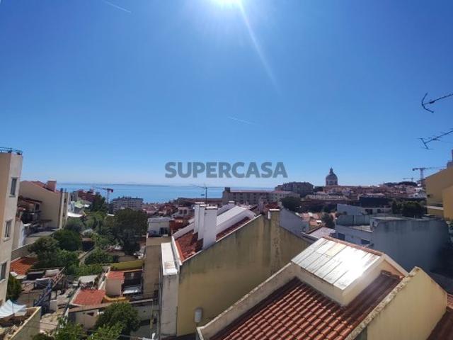 T2 Lisboa Remodelado na Graça vista Rio