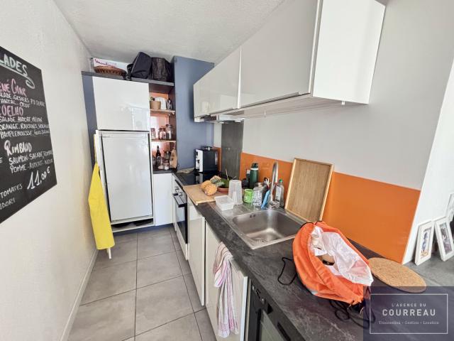 T2 loué meublé de 44.15 m2 avec terrasse