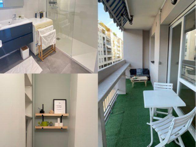 T2 meublé 62 m² Grande terrasse