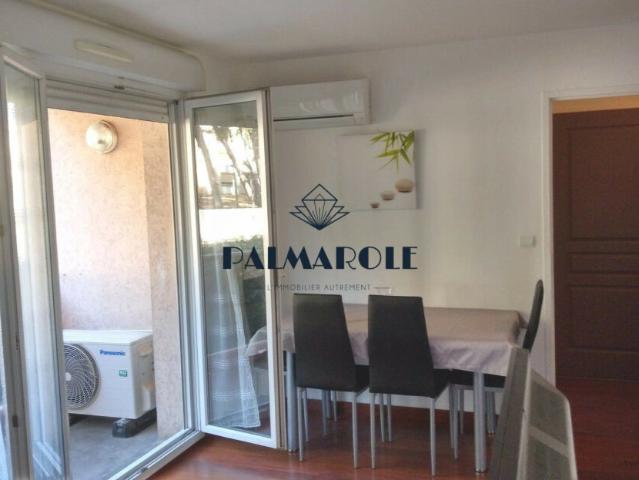 T2 MEUBLÉ AVEC TERRASSE, CLIMATISATION ET STATIONNEMENT PRIVATIF Palmarole Immobilier