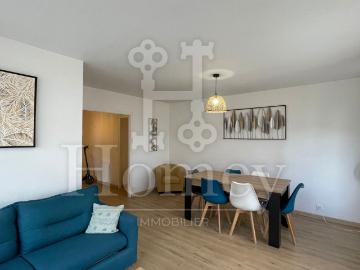 T2 meublé avec balcon — 28 m2 lumineux au 3e étage, au coeur d'Annemasse, porte de Genève