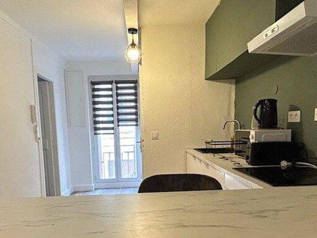 T2 meublé de 38 m² climatisé Location à l'année
