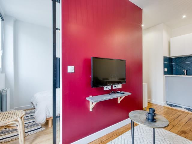 T2 meublé lumineux – rue Davis– Paris 75017