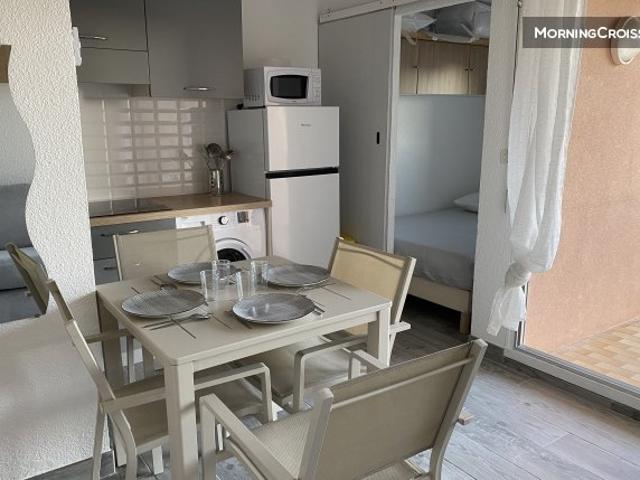 T2 meublé, terrasse, parking