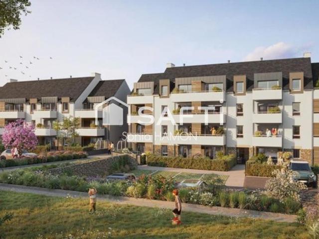 T2 neuf en VEFA avec balcon exposé plein sud – Saint Pol de Léon