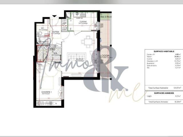 T2 NEUF Terrasse & Parking