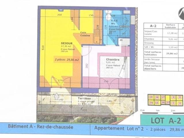 T2 neuf 30m2 à CHELLES