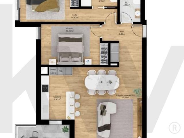 T2 Novo Pombal 129,90m2