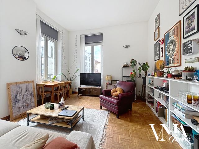 T2 Quartier Brotteaux 48 M2 vendu loué 69006 LYON
