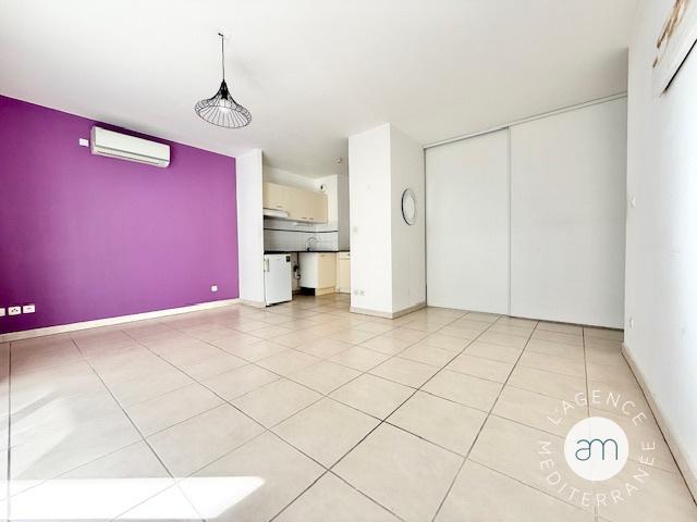 T2 climatisé de 43.50 m2 avec terrasse et garage double Rive droite