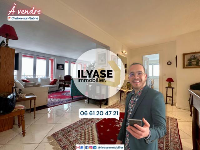 T4 | 130 M2 | DOUBLE BALCON | CHALON S/S