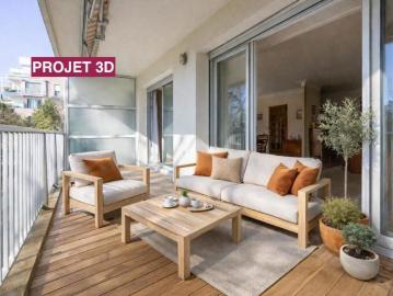 T4 terrasse Nantes Copernic