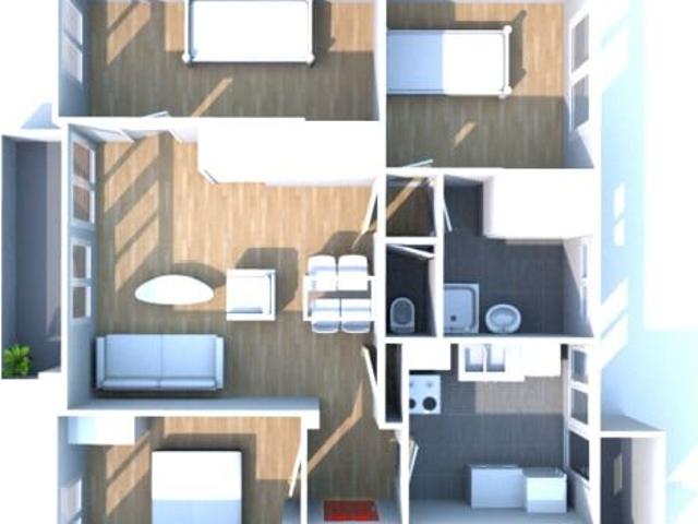T4 appartement à louer à Elbeuf