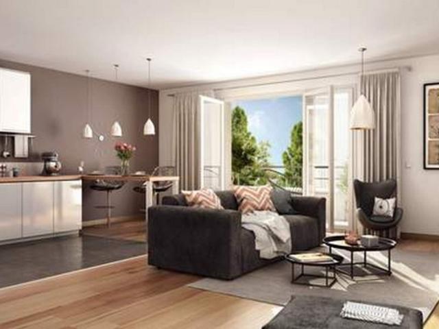 T4 de 87 m² DERNIERE ETAGE avec sa terrasse de 26 m²