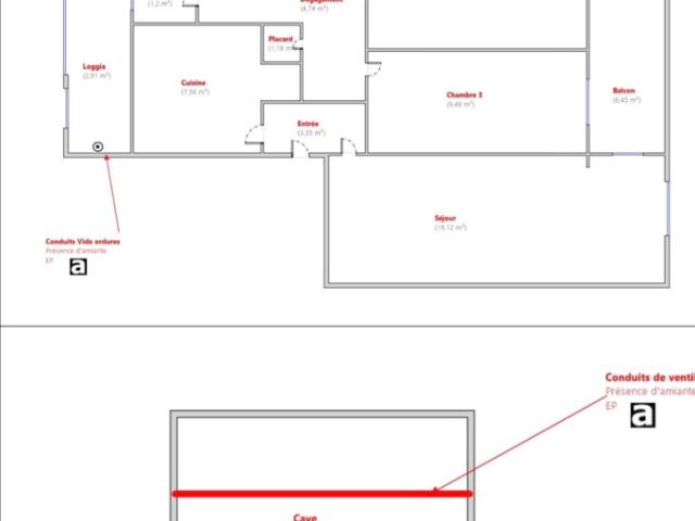 T4 lumineux avec balcon Résidence sécurisée avec piscine &