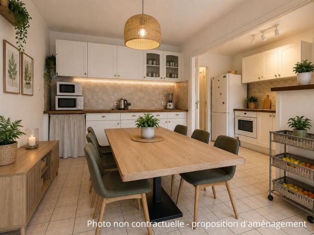 T4 lumineux avec 2 terrasses Centre ville de Narbonne