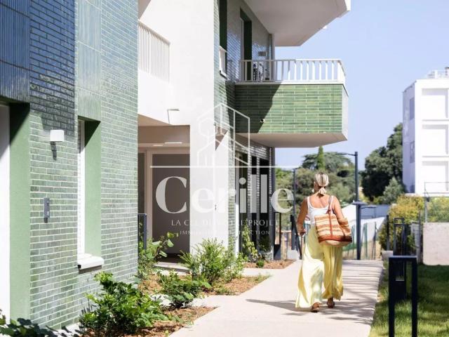 T4 neuf avec balcons dans un domaine verdoyant – Marseille 9. 85m² Marseille 9ème