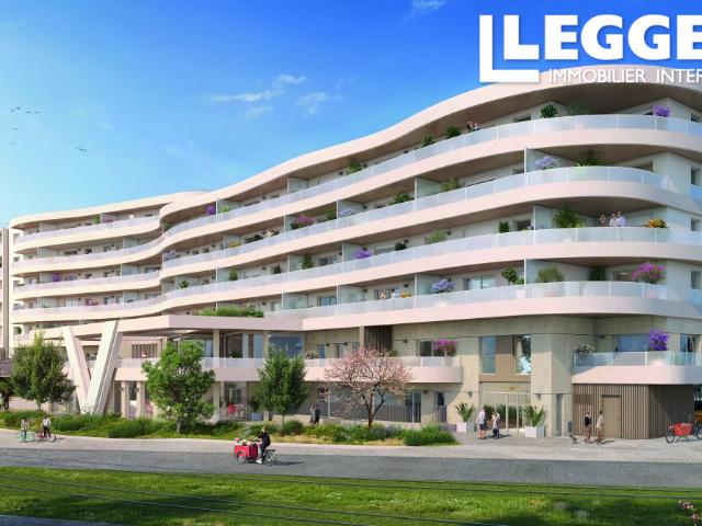 T4 neuf 84 m² à Saint Laurent du Var | 2ème étage | Balcon 26 m² | Exposition sud | Livraison Juin 2028