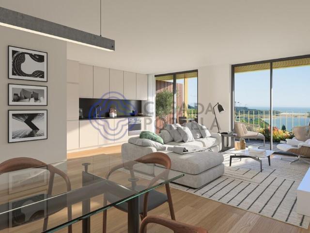 T4 Penthouse com Terraço Privativo, Jacuzzi e Vista Rio Dour. 182m² Canidelo