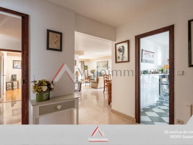 T5 de 101m2, 2 grands balcons