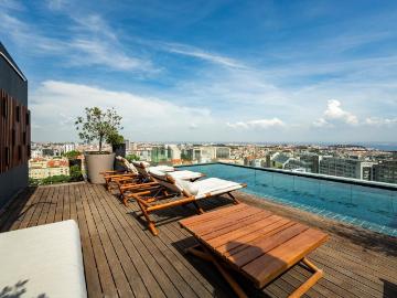 T5 de Luxo, Terraços, Vistas & Garagem, Amoreiras 252m² São mamede
