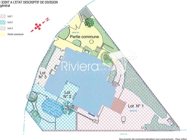 T 5/6 avec jardin et Piscine A Rénover proche Calanque. 163m² Cavalaire sur Mer