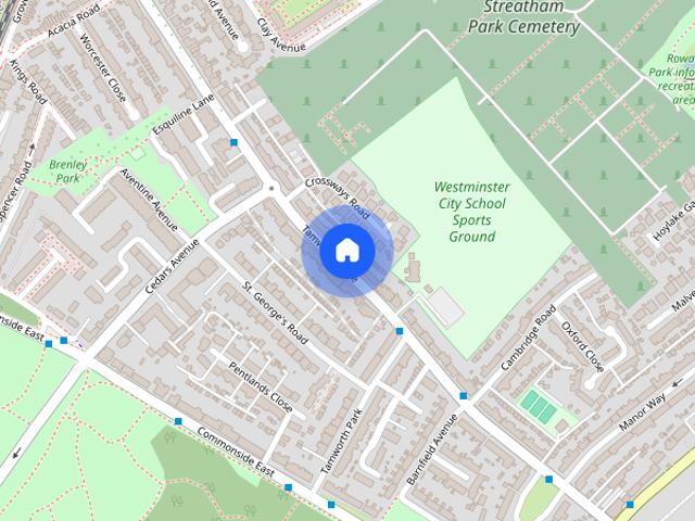 Tamworth Lane, Mitcham, CR4
