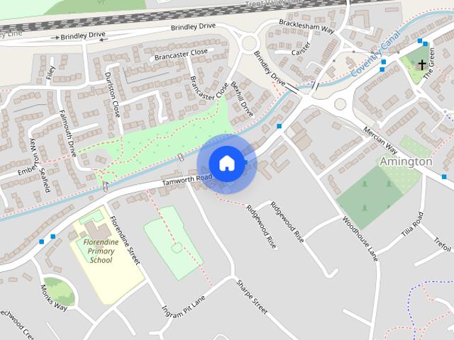 Tamworth Road, Amington, B77