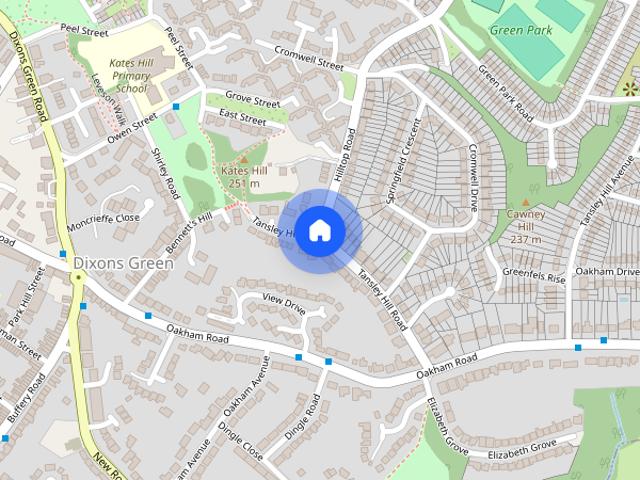 Tansley Hill Road, Dudley, West Midlands, DY2