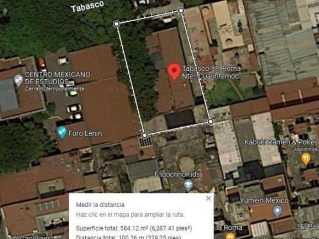 TABASCO 88, ROMA NORTE, 06700, CUAUHTÉMOC, CDMX