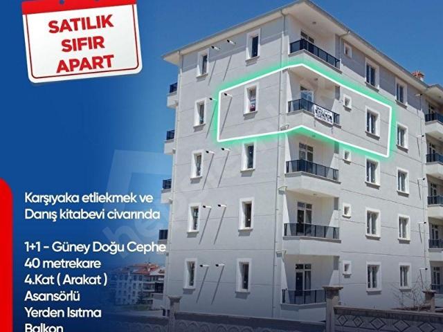 TABDUK EMRE MAH.KARŞIYAKA ETLİEKMEK ARKASINDA SIFIR 1+1 ARAKAT SATILIK APART