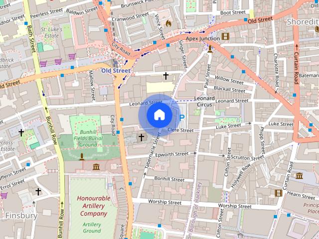 Tabernacle Street, Shoreditch, EC2A