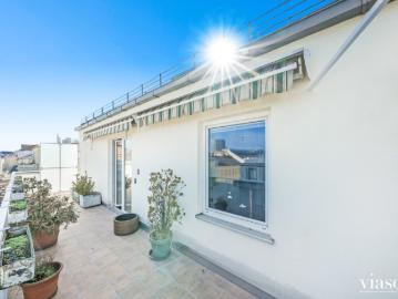 Taborstraße 75A I 1020 Wien I Dachgeschoßwohnung beim Augarten I 1 Garagenplatz I Neubau