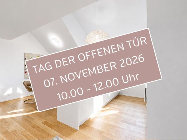 TAG DER OFFENEN TÜR: 07. NOVEMBER 2026 UM 10.00 UHR
