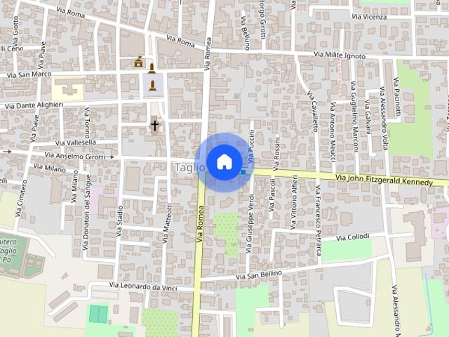 TAGLIO DI PO APPARTAMENTO ARREDATO CON GARAGE