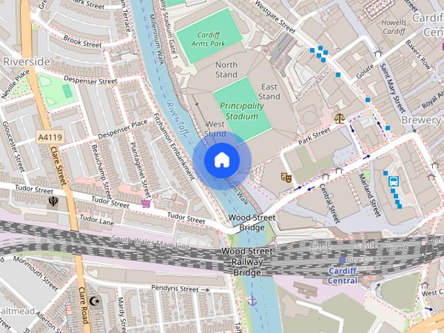 Tai Afon,Y Rhodfa Ganolog, Apartment 1217, Cardiff City, CF10
